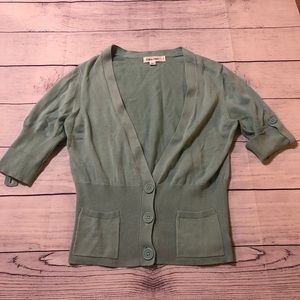 Calvin Klein Turquoise Cardigan Size S